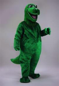 Dinosaur costume for rent from cartoon to realistic