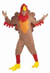 Thanksgiving costume rentals showing a turkey mascot